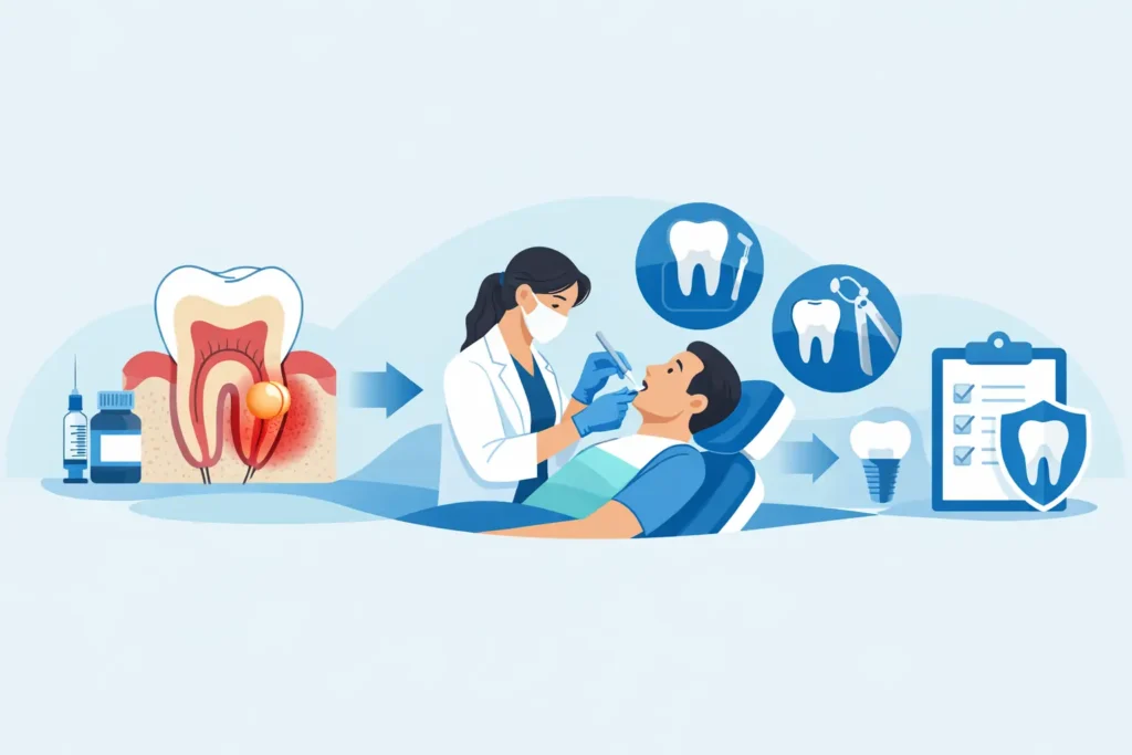 Dental Abscess Treatment Examples and Next Steps