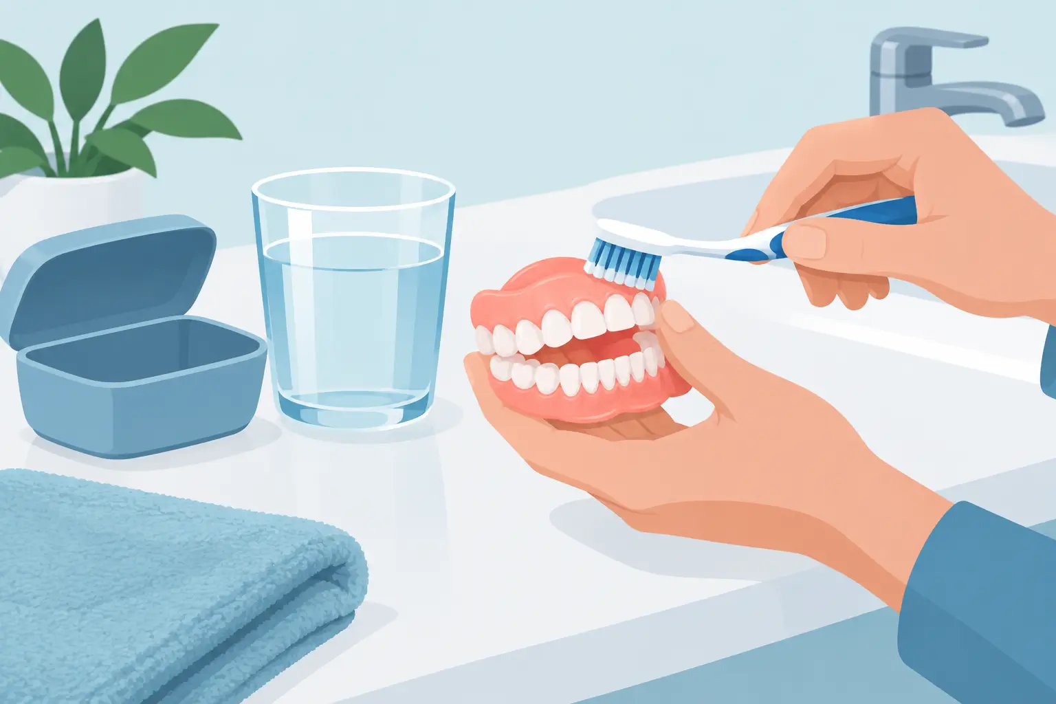 How to Care for Dentures Without Damaging Them